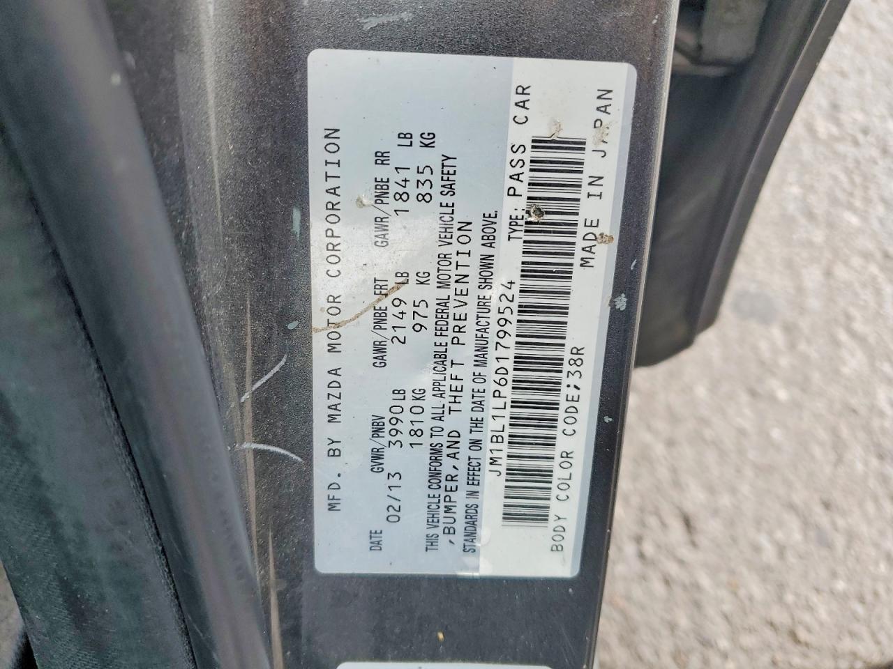 2013 MAZDA 3