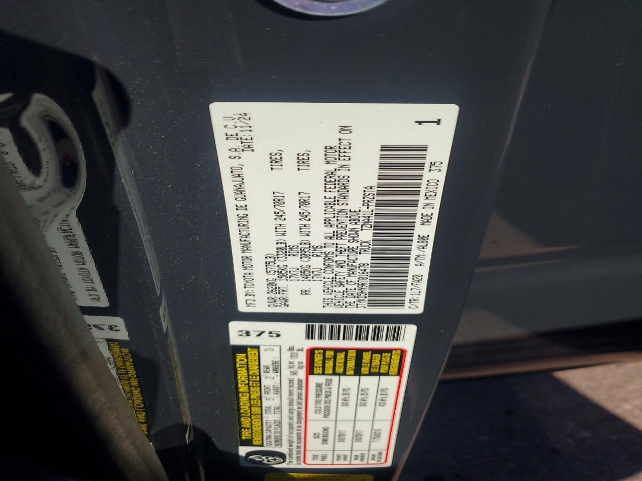 2024 TOYOTA TACOMA