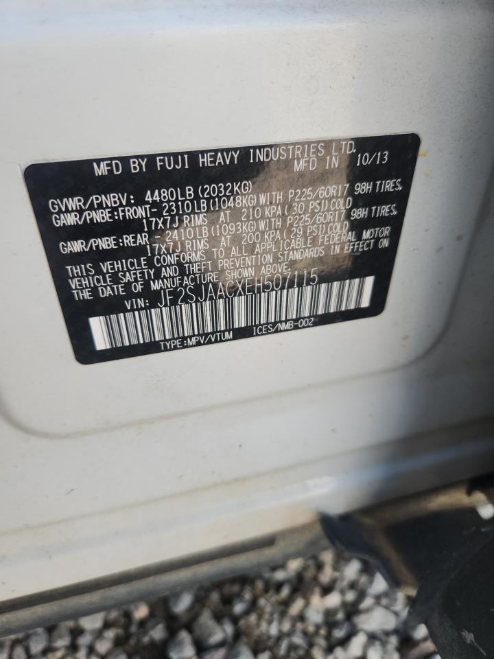 2014 SUBARU FORESTER