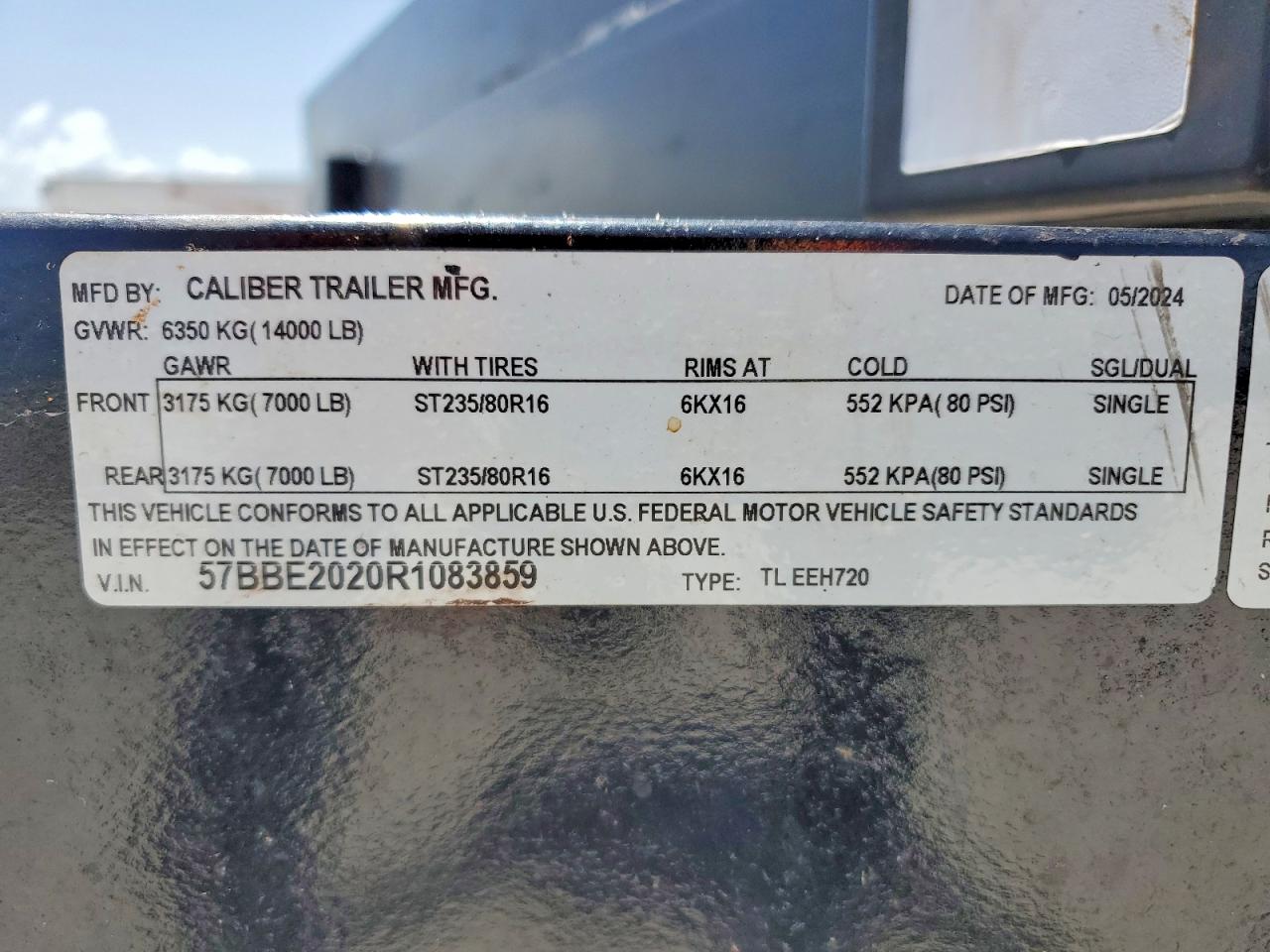 2024 CALIBER