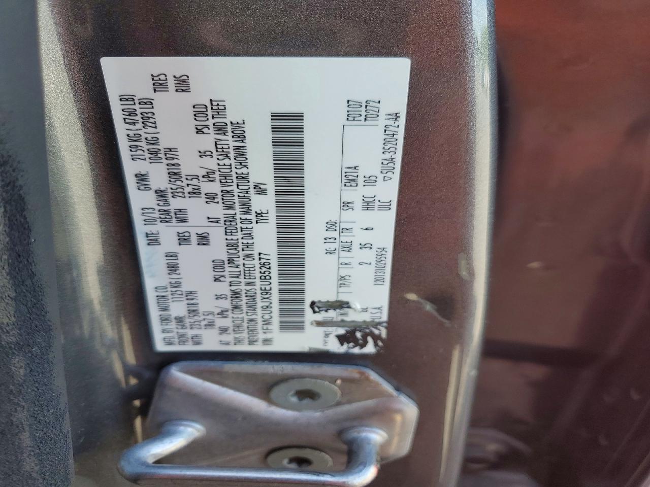 2014 FORD ESCAPE