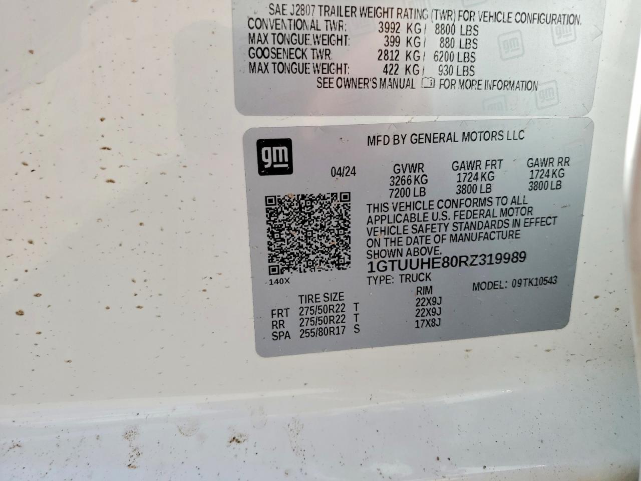 2024 GMC SIERRA