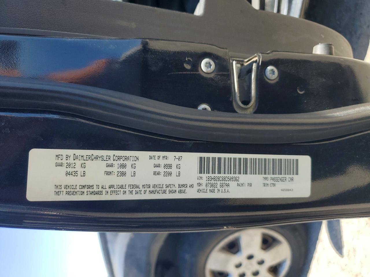 2008 DODGE CALIBER