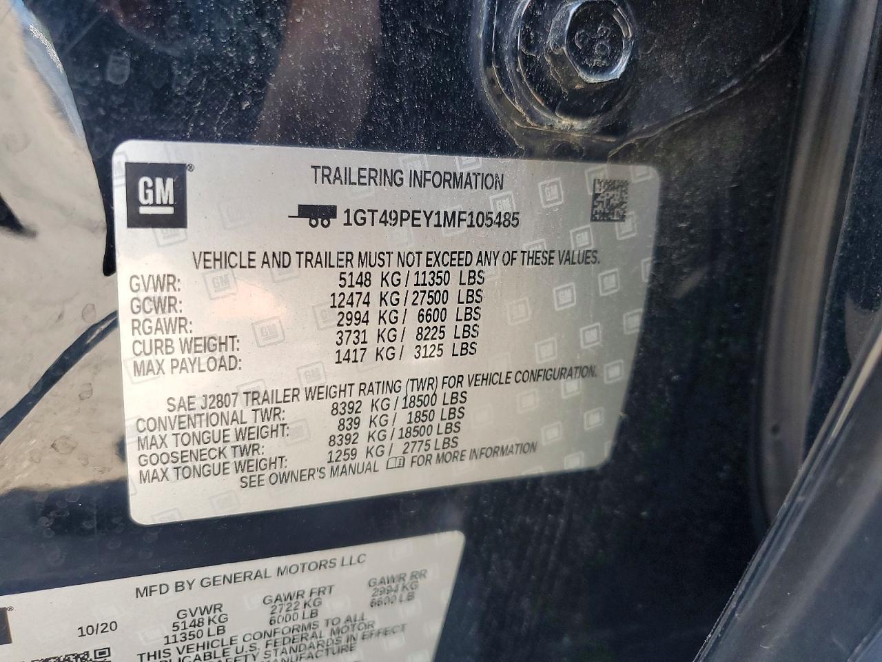 2021 GMC SIERRA