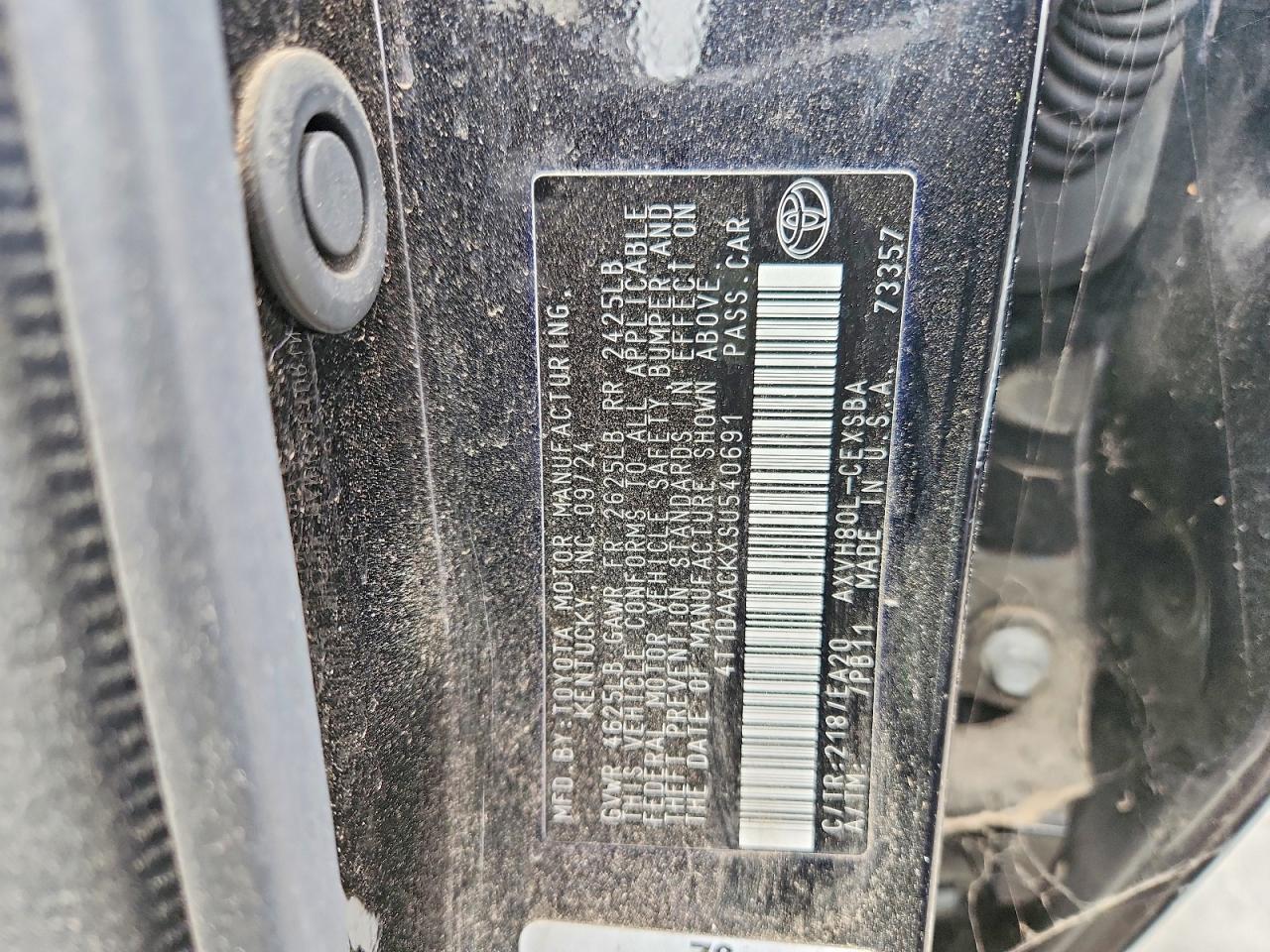 2025 TOYOTA CAMRY