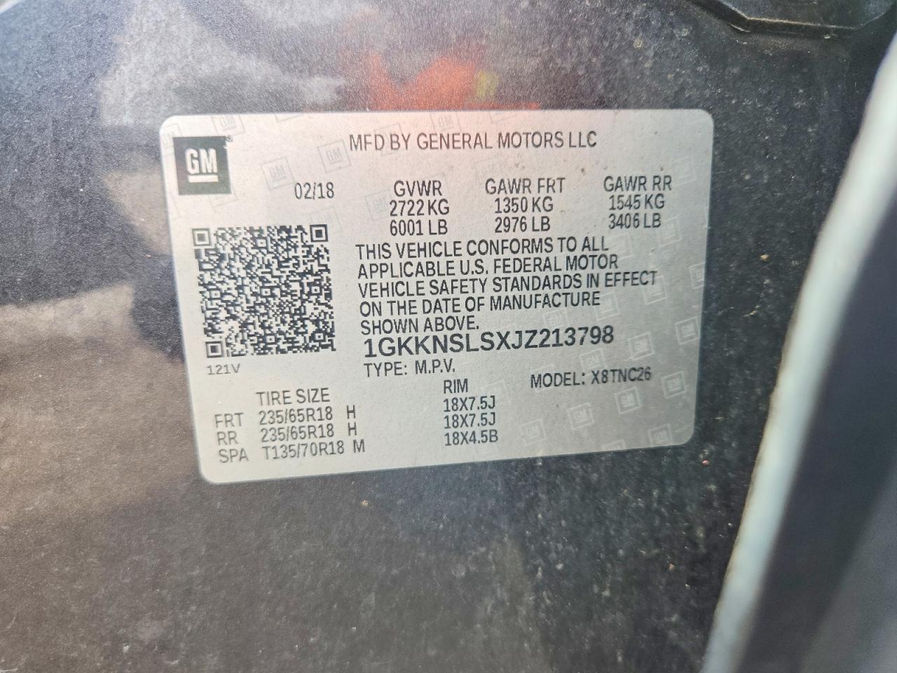 2018 GMC ACADIA