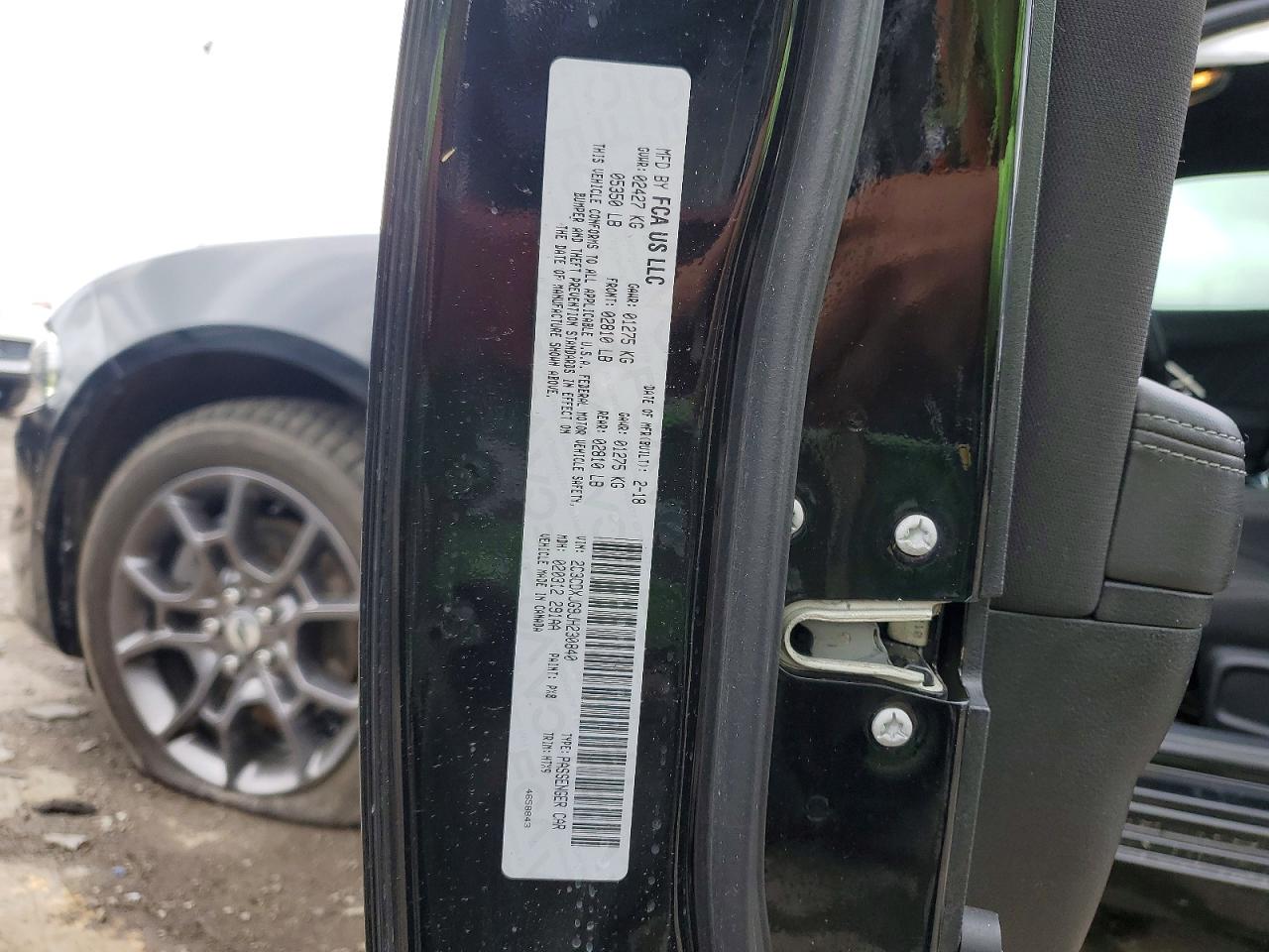 2018 DODGE CHARGER