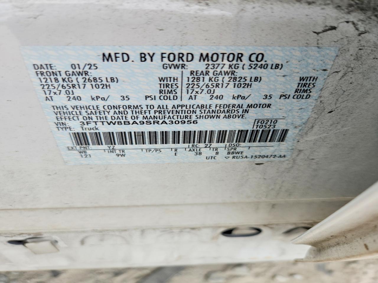 2025 FORD MAVERICK