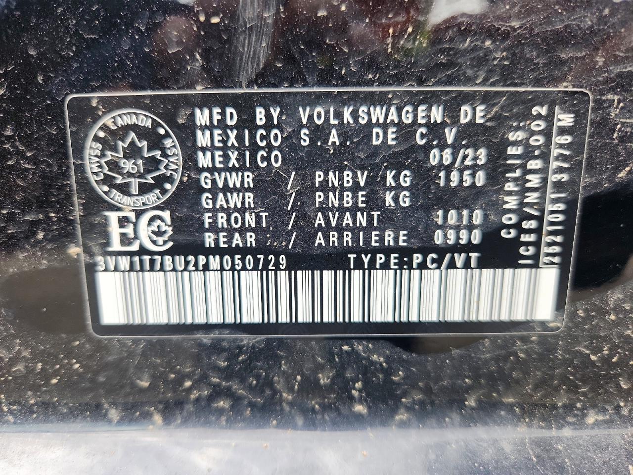 2023 VOLKSWAGEN JETTA
