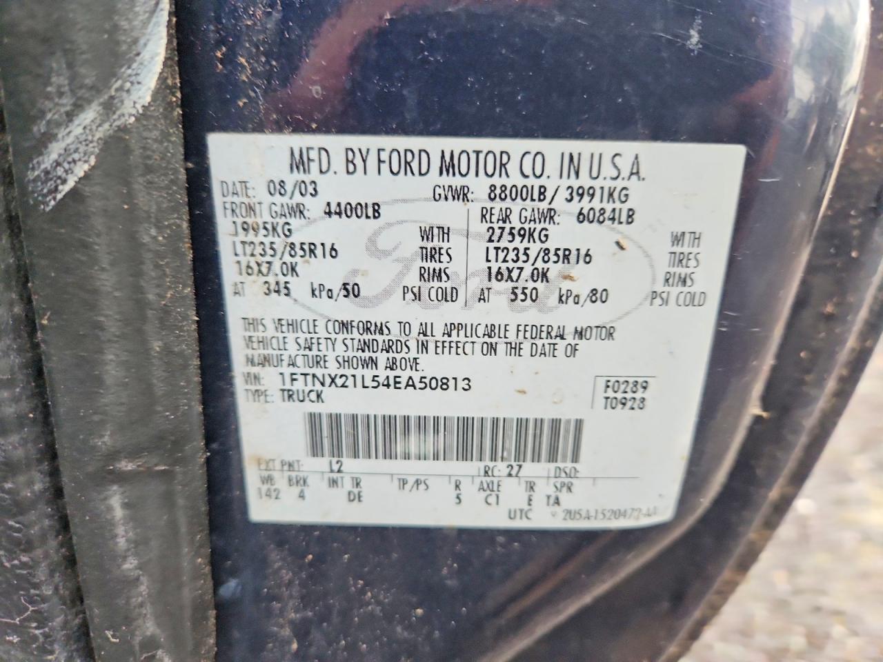 2004 FORD F250