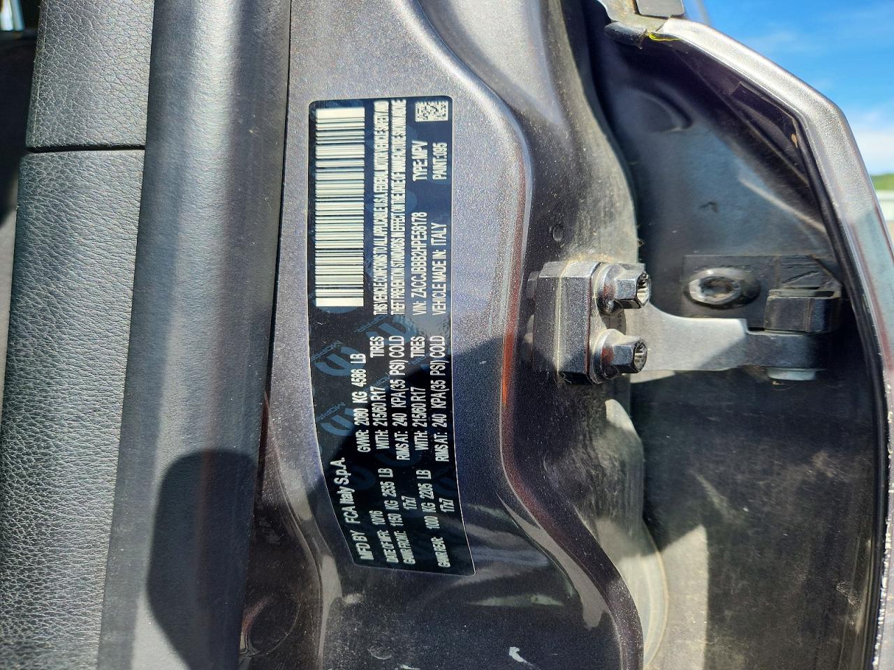 2017 JEEP RENEGADE