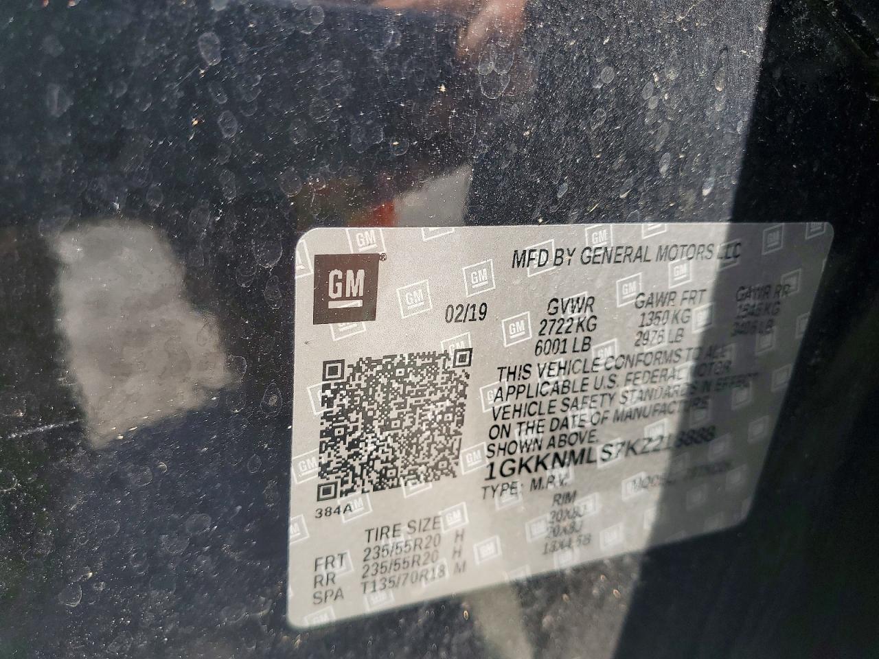 2019 GMC ACADIA