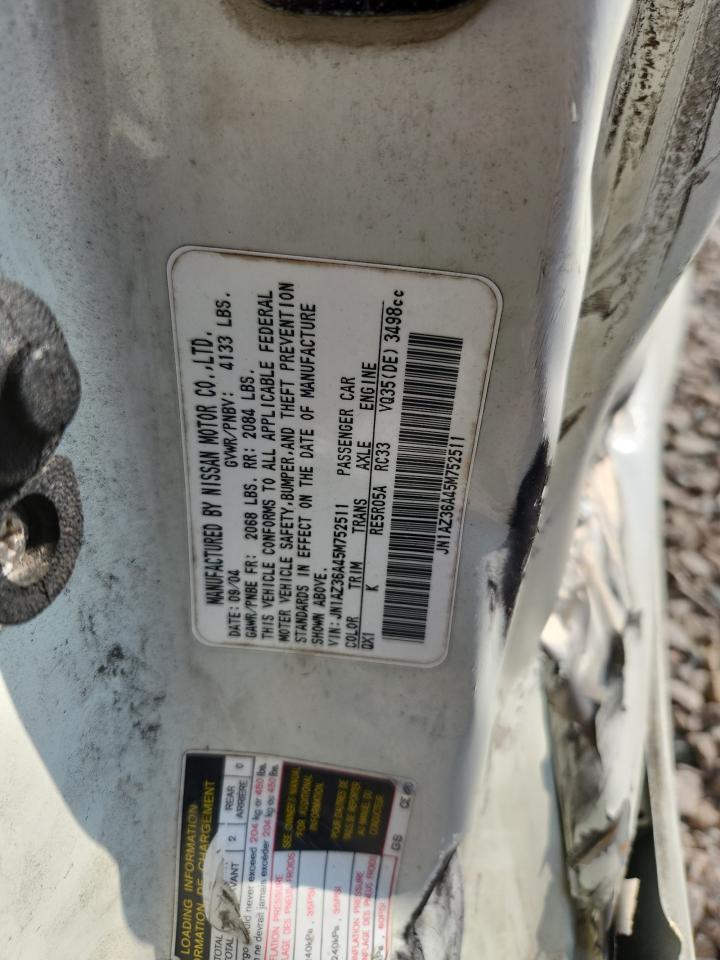 2005 NISSAN 350Z