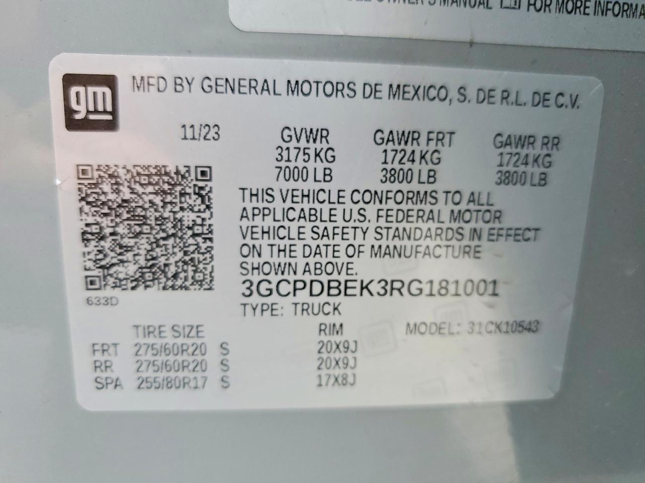 2024 CHEVROLET SILVERADO