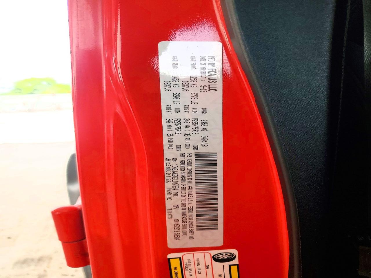 2016 JEEP WRANGLER