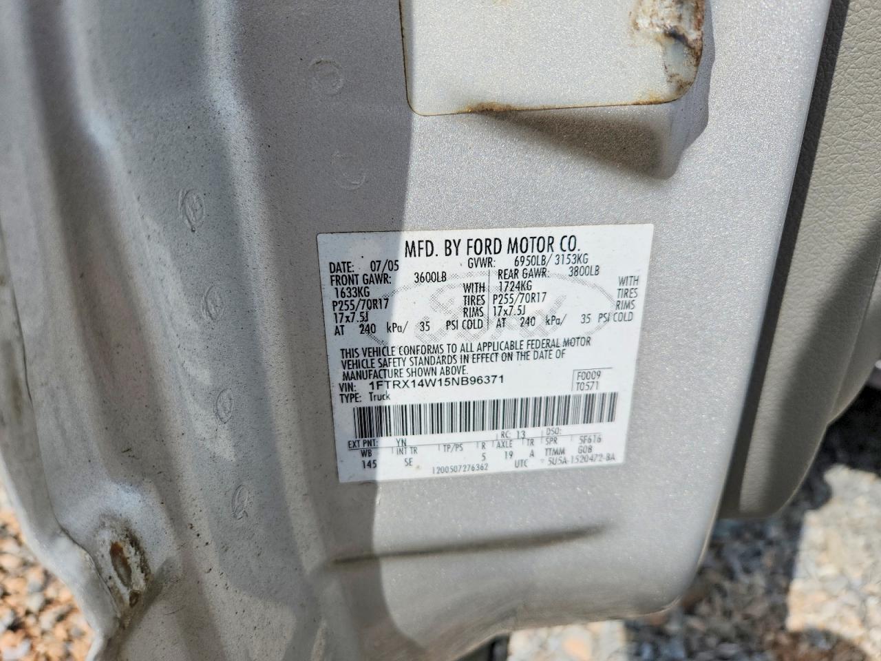 2005 FORD All Models