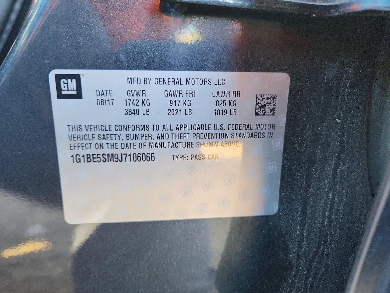 2018 CHEVROLET CRUZE