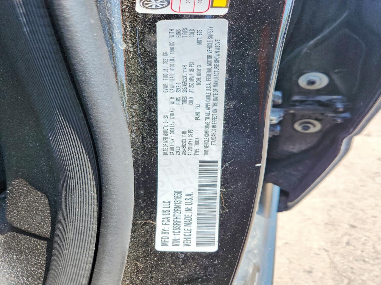 2024 RAM 1500