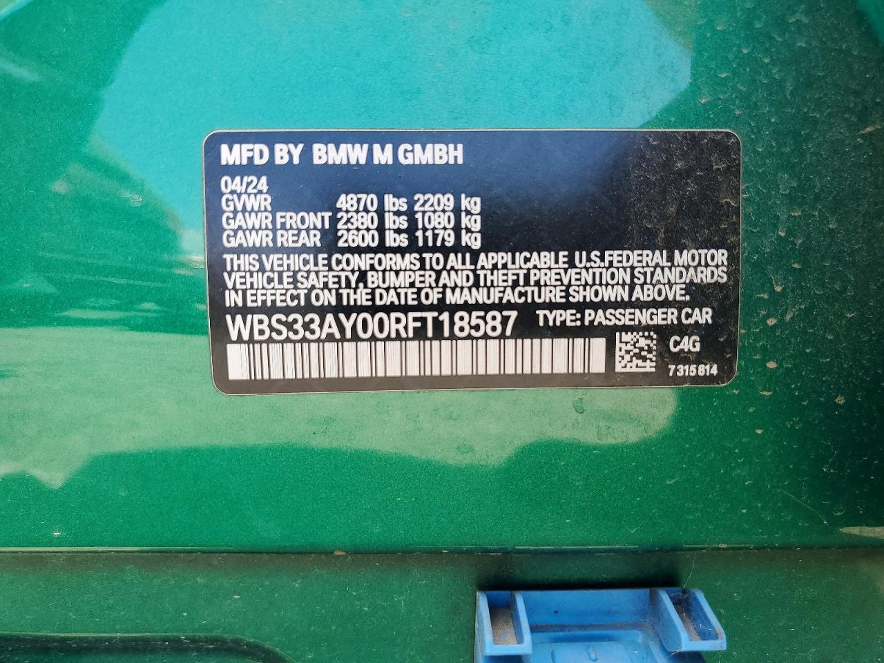 2024 BMW M3