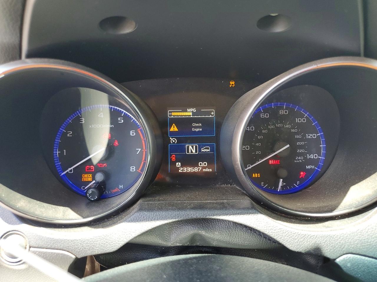 2016 SUBARU OUTBACK