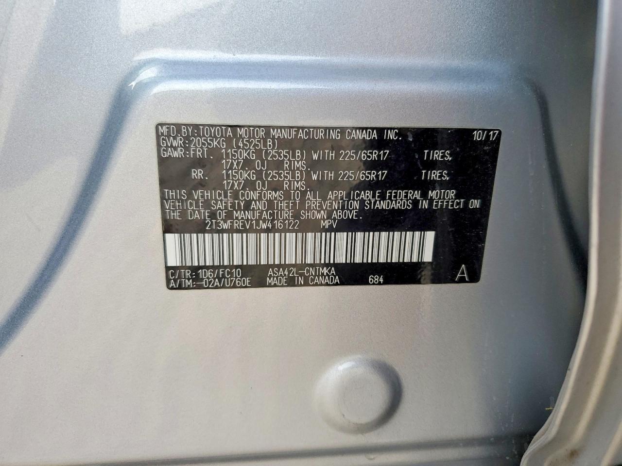 2018 TOYOTA RAV4