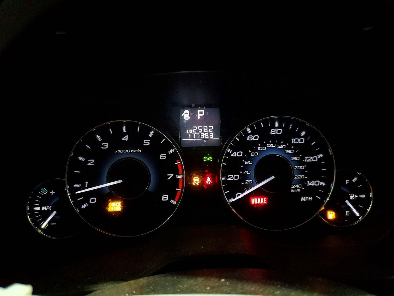 2012 SUBARU OUTBACK