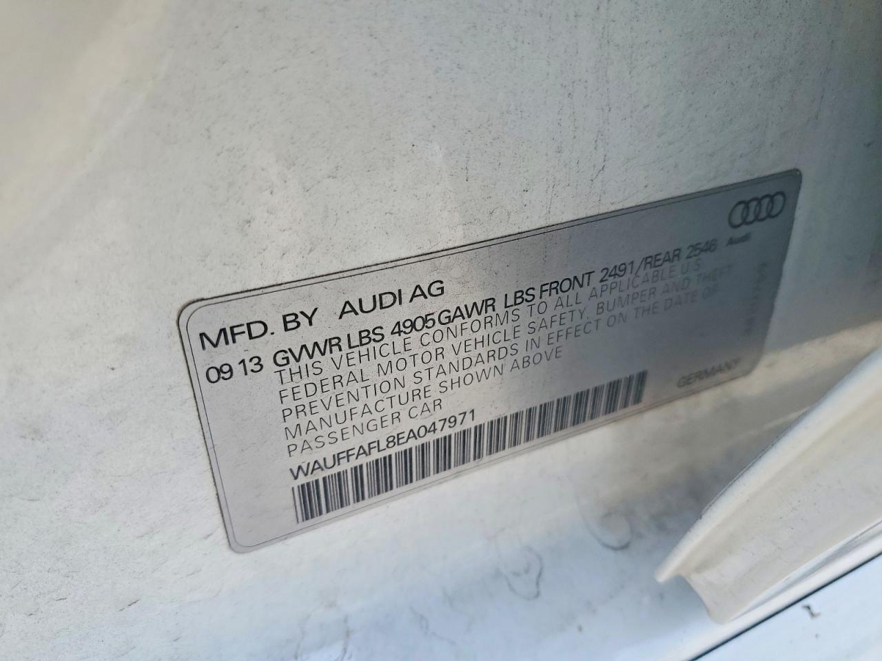 2014 AUDI A4