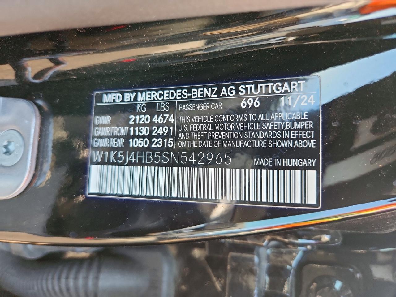 2025 MERCEDES-BENZ CLA-CLASS