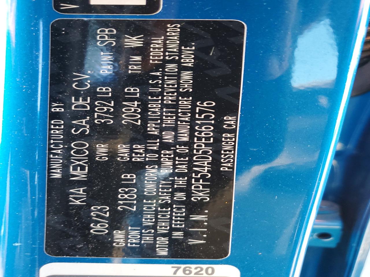 2023 KIA FORTE