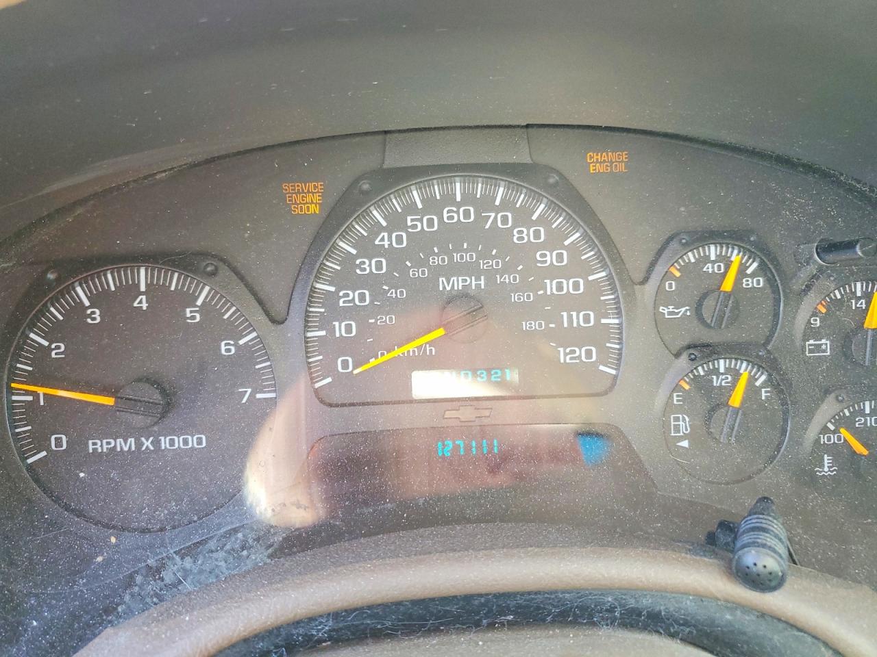 2002 CHEVROLET TRAILBLAZE