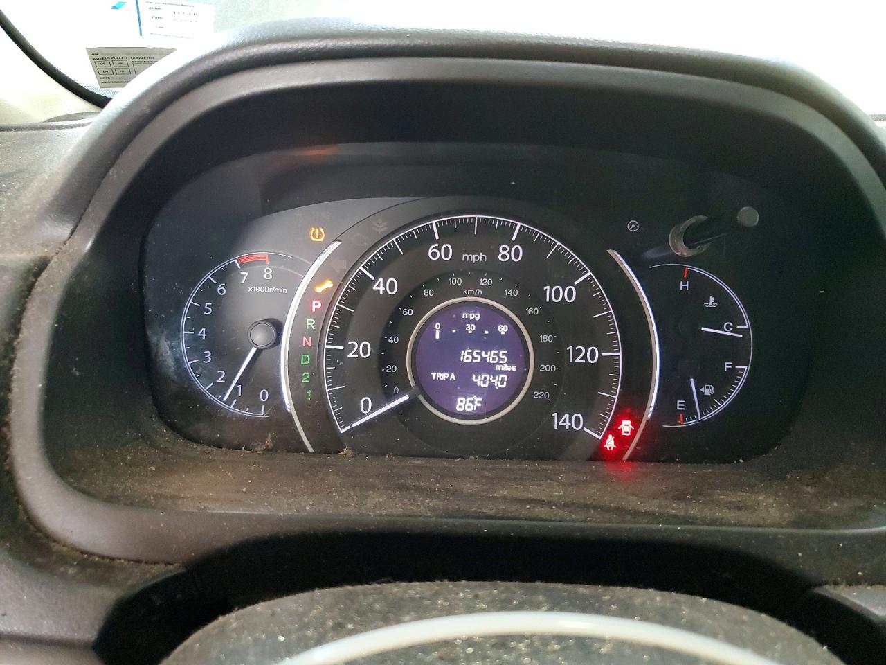 2013 HONDA CRV