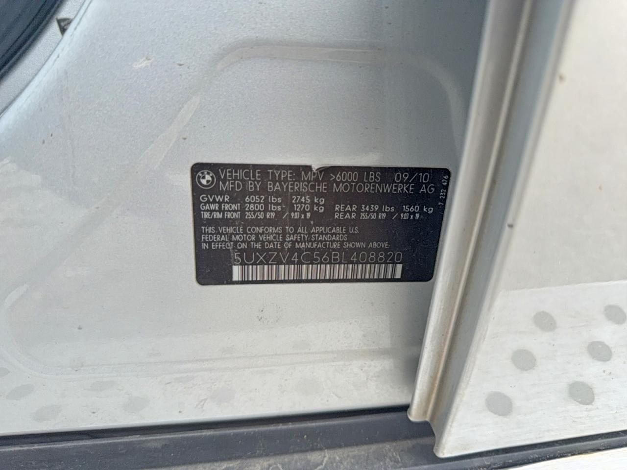 2011 BMW X5