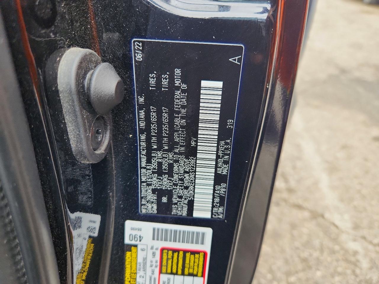 2022 TOYOTA SIENNA