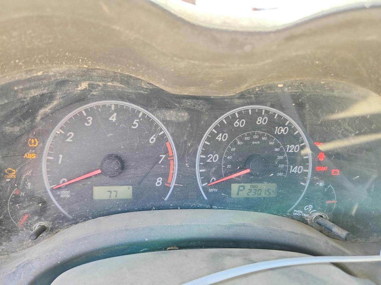 2009 TOYOTA COROLLA