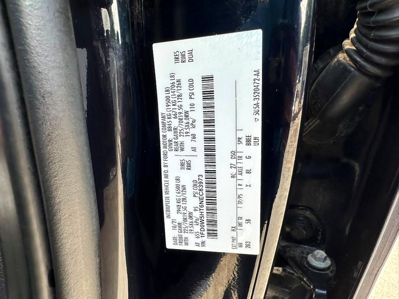 2022 FORD F550