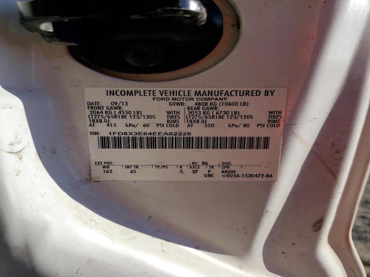2014 FORD F350