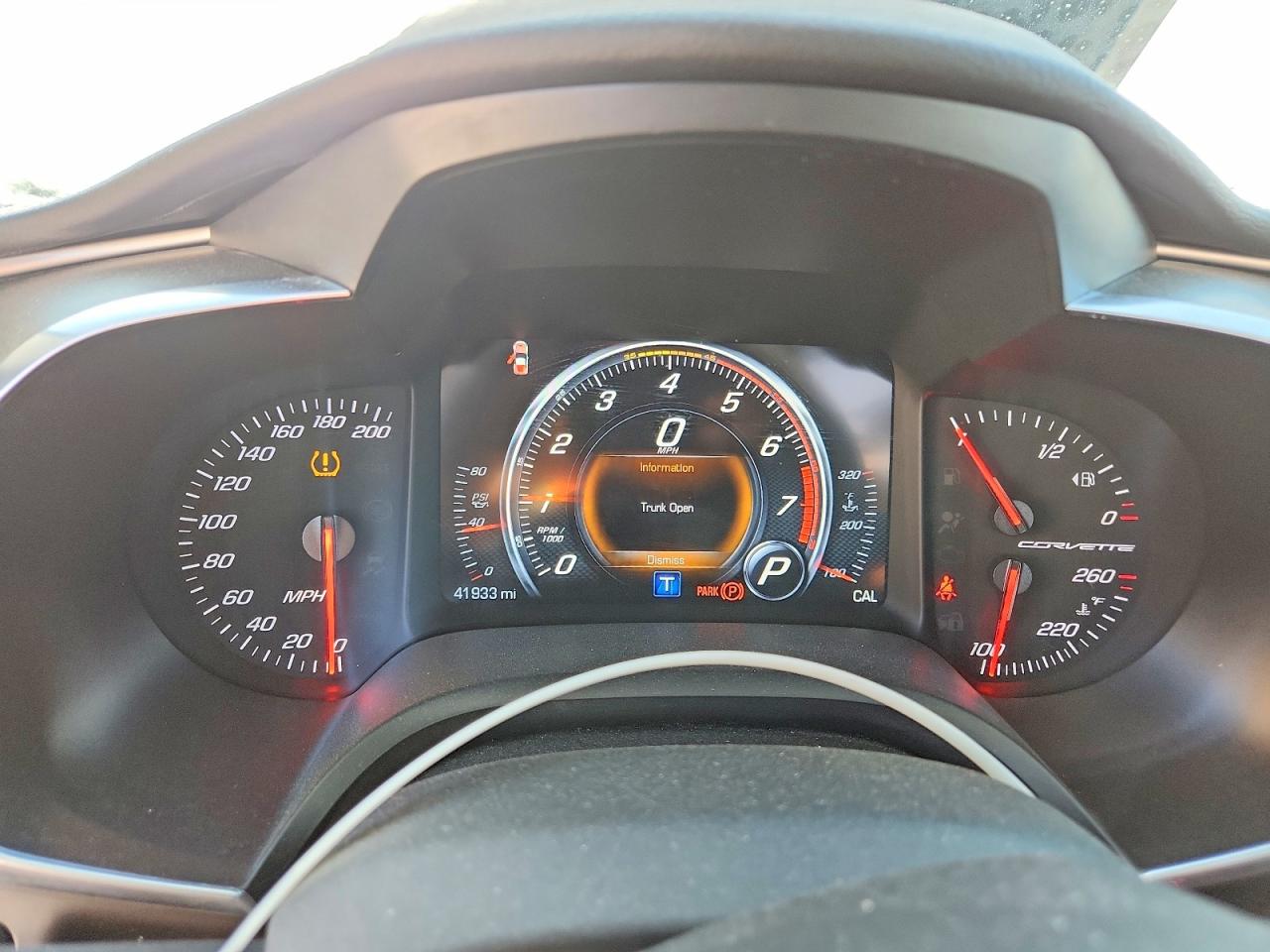 2019 CHEVROLET CORVETTE