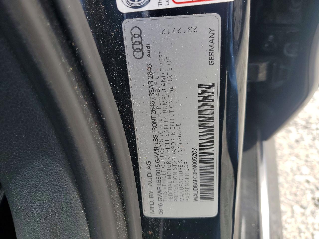 2017 AUDI A6