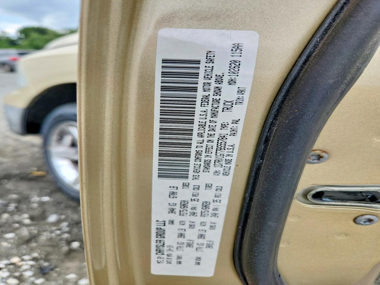 2011 DODGE RAM 1500