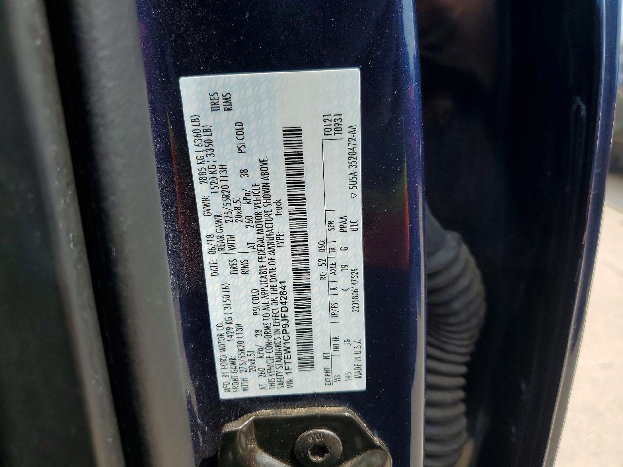 2018 FORD F-150