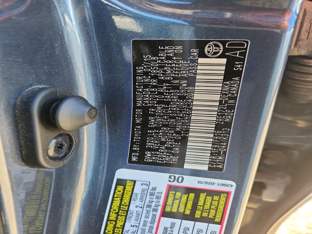 2015 TOYOTA COROLLA