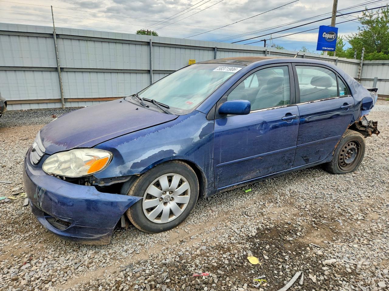 2003 TOYOTA COROLLA