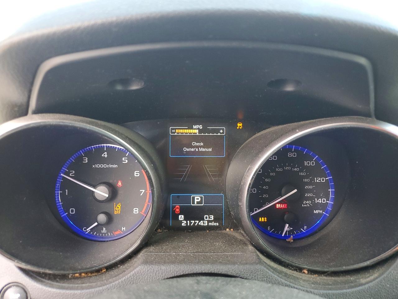 2016 SUBARU OUTBACK
