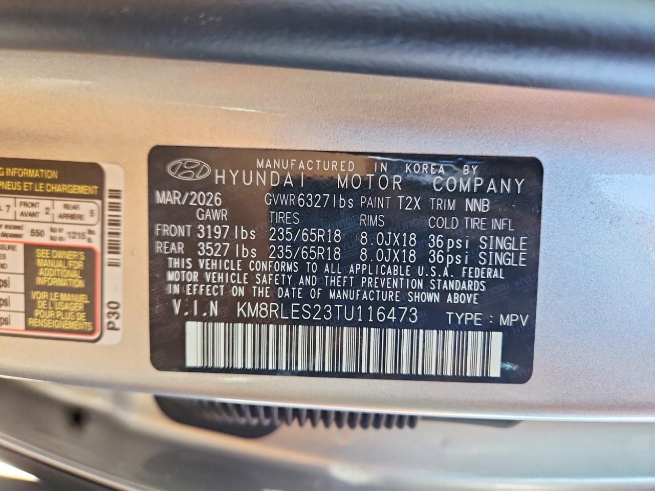 2026 HYUNDAI PALISADE
