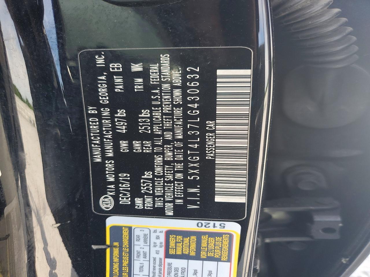 2020 KIA OPTIMA