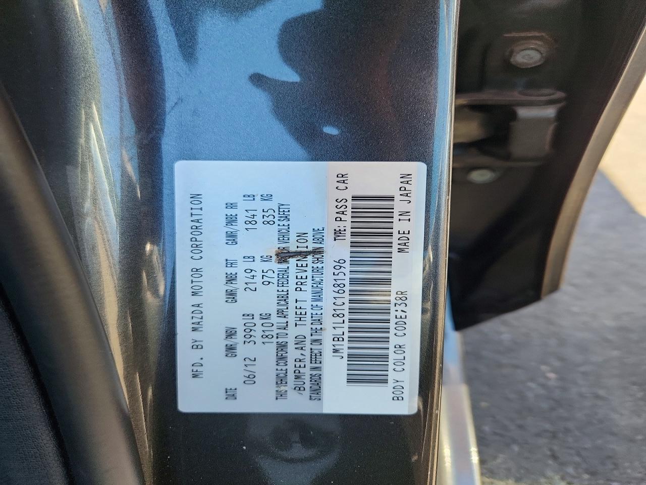 2012 MAZDA 3