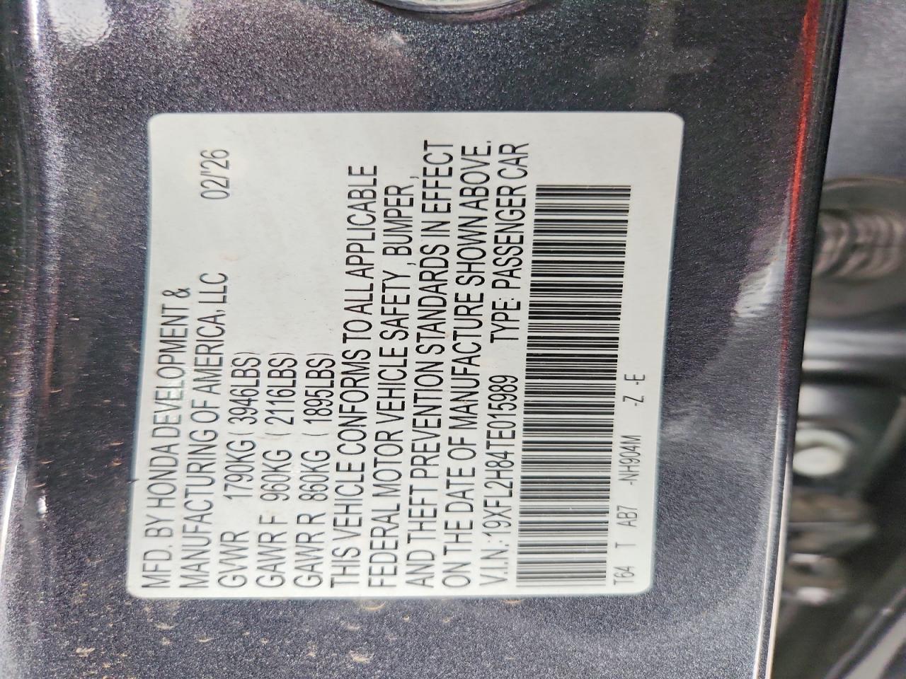 2026 HONDA CIVIC