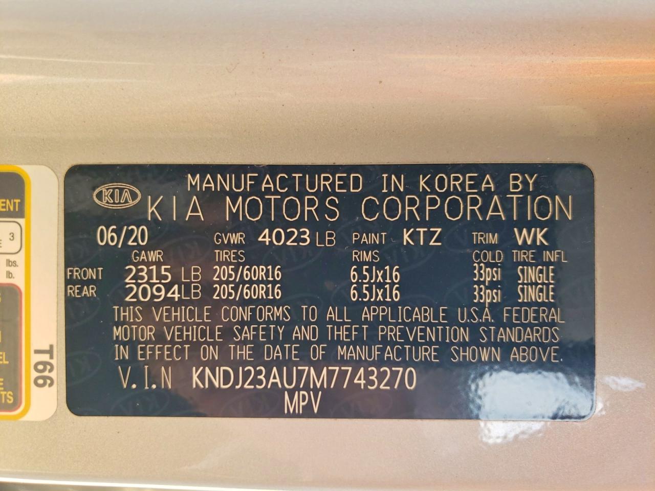 2021 KIA SOUL