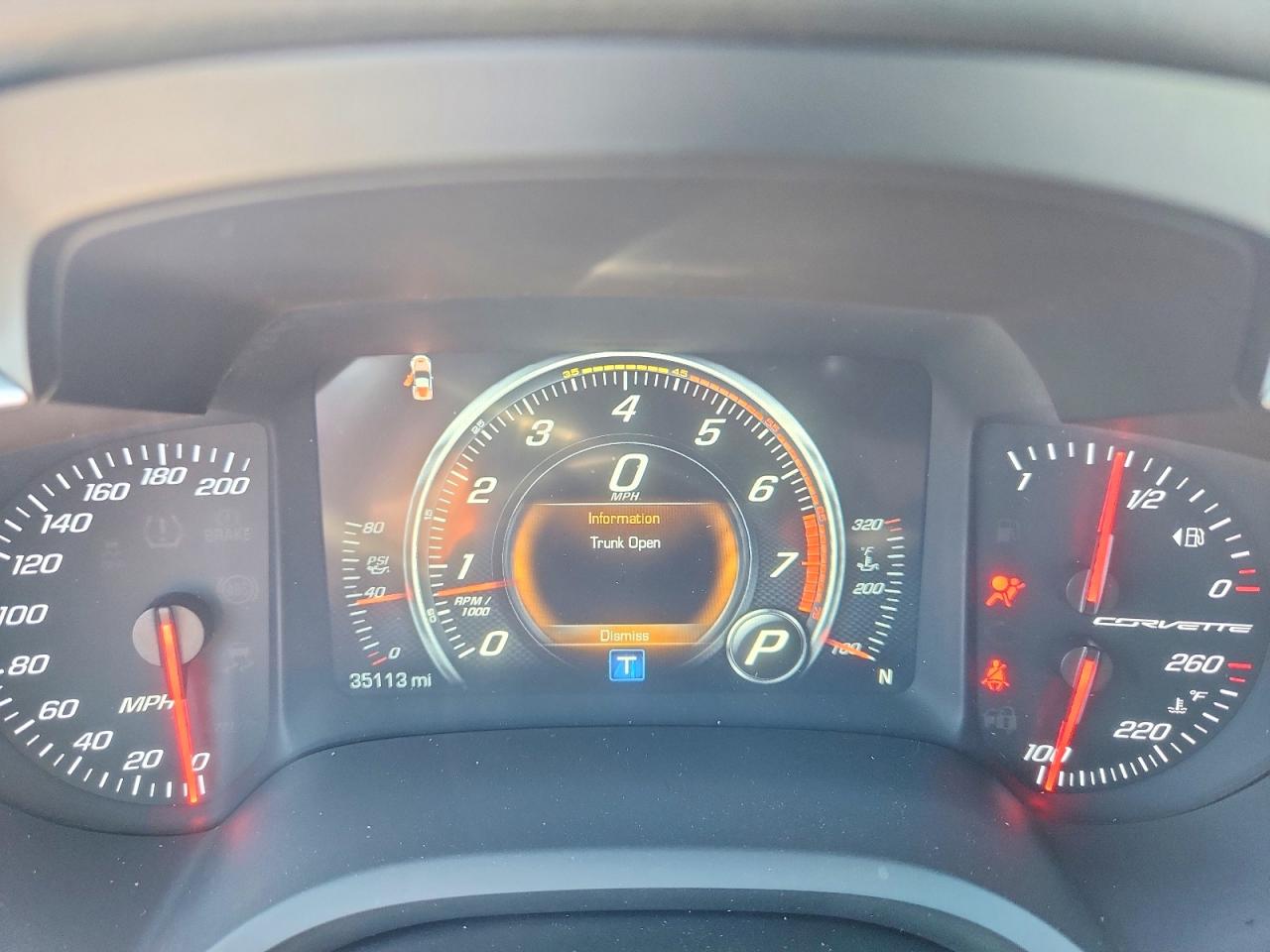 2016 CHEVROLET CORVETTE