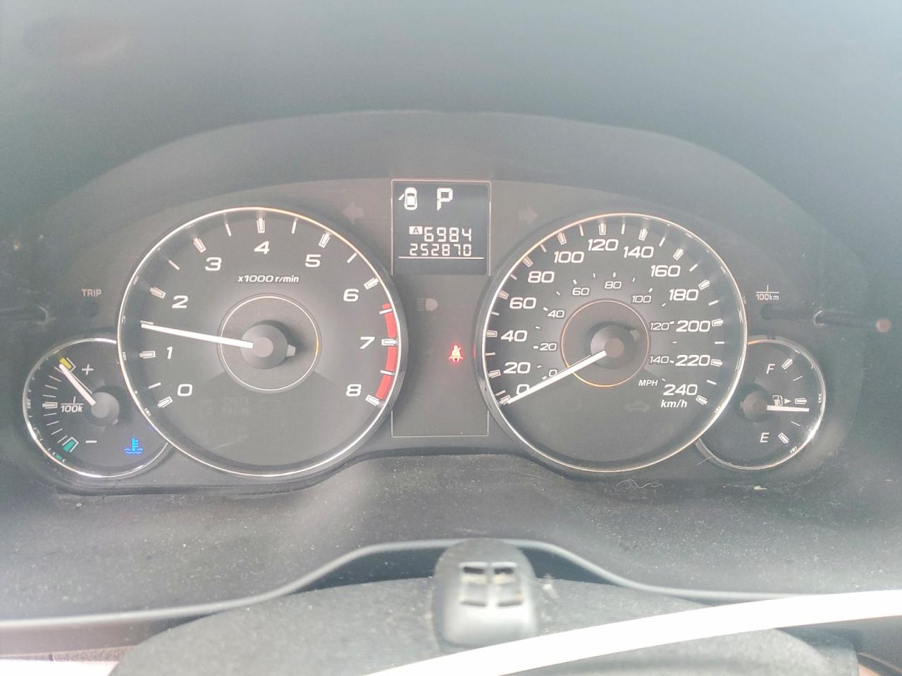 2012 SUBARU LEGACY